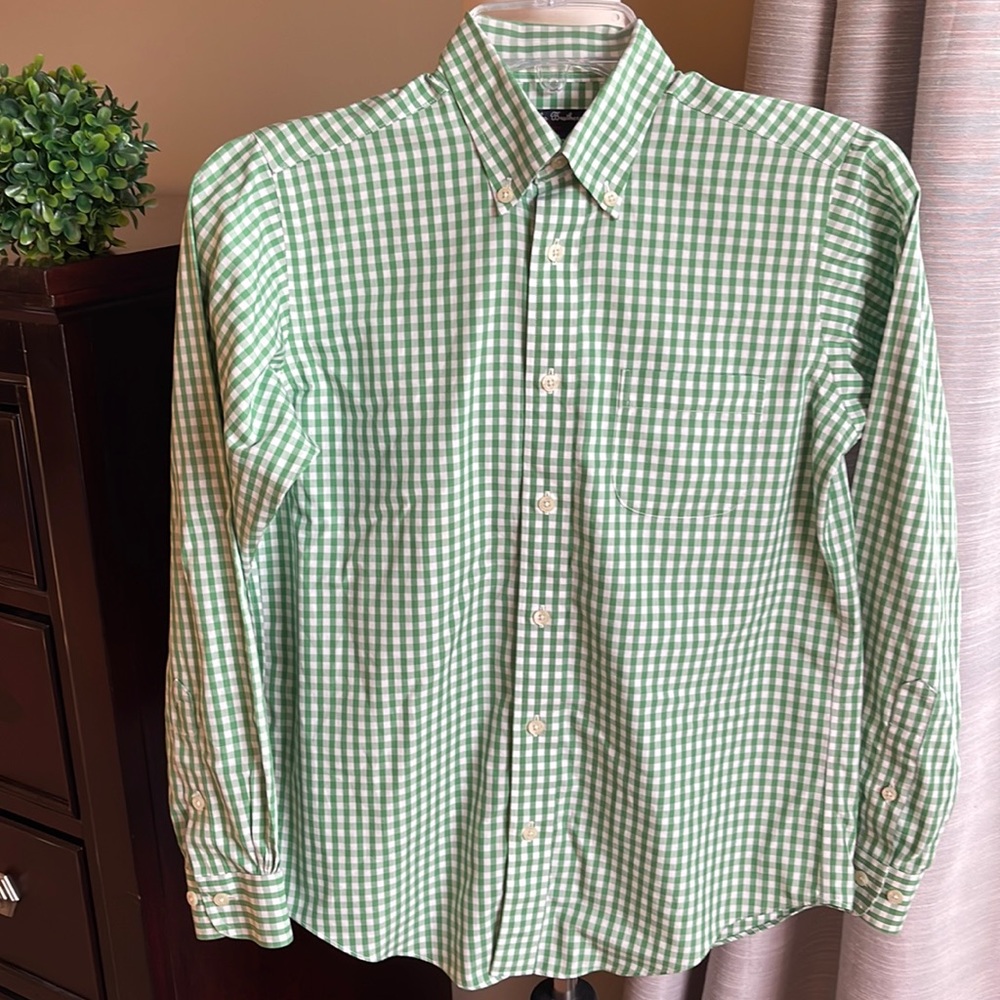 Brooks Brothers boys medium button down